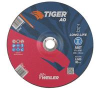 Weiler 9" Cutting Wheel, 1/16" Thick, Alloy Steel, Type 27, A60T, 7/8" Arbor Hole, Fits Die Grinder & Angle Grinder (Pack of 25)