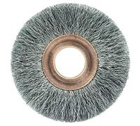 Weiler 99307 2" Crimped Wire Wheel, .003"Steel Fill, 1/4"Arbor Hole, Made in The USA (Pack of 10)