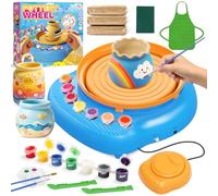 Weilim Pottery Wheel for Kids 6-12 Years Old, DIY Clay Kit, Tools & Gift