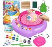 Weilim Pottery Wheel for Kids 6-12 Years Old, DIY Clay Kit, Tools & Gift