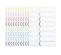 Weilin 160 Pcs Name Stickers for Kids, Waterproof Name Labels for Bottle Labels Lunch Box, Pencil Case, Water Bottles (10sheets)