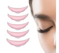 Weilin 70 Pcs Lash Lift Pads, Eyelash Shields Pads, Lash Shields for Balm Lifter Roller Sticky Curler for Eyelashes Makeup Tool