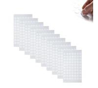 Weilin 700 Pcs Photo Stickers, Double Round Sided Sticky Tack Poster Putty Stickers for Photos Walls, Poster, Balloon, Decorations