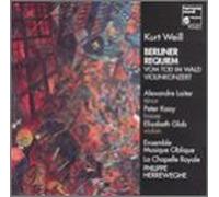 Weill, K. - Berlin Requiem/Ct Vln/Cant Vom