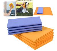 WEILONGB 8PCS Ultra-Absorbent Miracle Cleaning Shammy,Super Absorbent Cloth,Multipurpose Shammy Towel,Ultra Absorbent Miracle Cleaning Shammy Cloth for Bathroom,Kitchen,Car,Glass And Mirrors (8PCS)