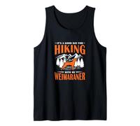 Weimaraner Hiking Mountain Hiker Dog Owners Tank Top
