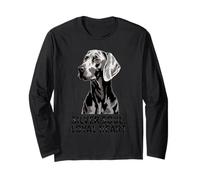 Weimaraner Love | Silver Soul Loyal Heart Dog Long Sleeve T-Shirt