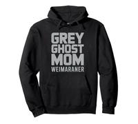 Weimaraner Mom Grey Ghost Proud Identity Statement Dog Mama Pullover Hoodie