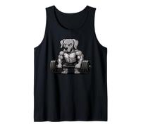 Weimaraner Weightlifting Bodybuilder Workout Gym Dog Lover Tank Top