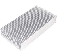 WeiMeet Aluminum Heat Sink Heatsink Module Cooler Fin for High Power Transistor Semiconductor Devices with 26 Pieces Fins 150mmx 80mm x 27mm