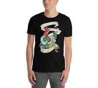 WEIMEIDA Alan A Dale - Oo De Lally Golly What A Day Roster Bard Men's T-Shirt Top Shirt Short Sleeve Black L