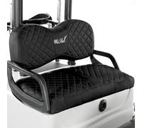 WEIMELL Golf Cart Seat Covers Fit Yamaha Drive G29 2007-2016 Vinyl Leather Front Seat Cover for OEM Ordinary Cushions No Nail Gun Easy to Install & Clean Vinyl Leather Seat Cushion Covers Black