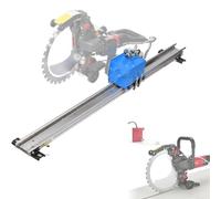 WEIMILOR 2026 new rail for concrete saw, rail-guided for electric ring saw with 150 W motor, automatic travel function & fixed rail - adjustable cutting depth and wall mount 2m