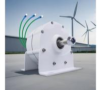 WEIMILOR 8000W Permanent Magnet Generator Electric 3-Phase Alternator Industrial Three Phase Generator,220V