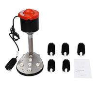 WEIMILOR Electric Commercial Glass Washer w/ 5 Cup Brushes, Electric Cup Washer with Pure Copper Bar Cup Washer for Hotel Banquet Cleaning Glassware Red Wine Glasses Washing Machine