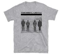 Weinafang Throbbing Gristle Berlin T-Shirt Mens Man Grey L