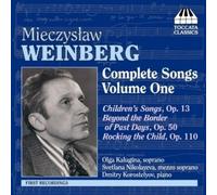 WEINBERG:COMPLETE SONGS VOL1