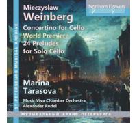 Marina Tarasova & Mieczyslaw Weinberg – Concertino for Cello – CD – Alto