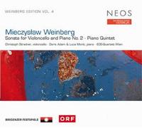 Weinberg Edition 4: Sonata for Violoncello and Piano No. 2/Piano Quintet