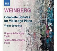 Kalinovsky & Goncharova – Weinberg: Complete Sonatas for Violin and Piano – CD – NAXOS