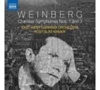WEINBERG/KRIMER/EAST-WEST CHAMBER ORCH: CHAMBER SYMPHONIES 1 & 3 - CD
