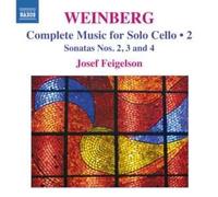 Josef Feigelson - Weinberg: Cello Sonatas 2, 3, 4