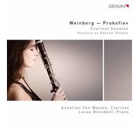 Weinberg / Prokofiev / Van Wauwe / Blondeel / Laub - Clarinet Sonatas [New CD]
