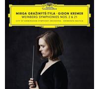 WEINBERG SINFONIEN 2+21 - GRAZINYTE-TYLA/KREMER/CBSO/KREMERATA BALTICA 2 CD NEW