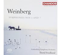 Weinberg: Symphony Nos.1 & 7 by Gothenberg So (2010-05-25)