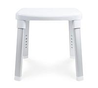 Weinberger Shower Stool Bathroom Chair Height Adjustable Non-Slip Maximum Load 150 kg Modern Bathroom Aid for Seniors Model 43908 White