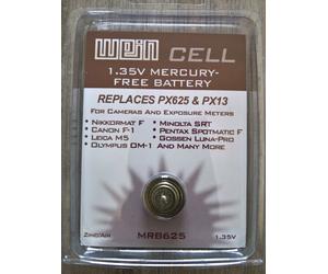 WeinCell PX13 / PX625 MRB625 1.35V Mercury Free Replacement Battery