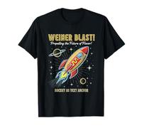 Weiner Blast Hot Dog Rocket T-Shirt