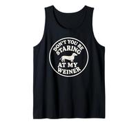 Weiner Dad Love Sausage Dogs Funny My Doxie Dachshund Tank Top
