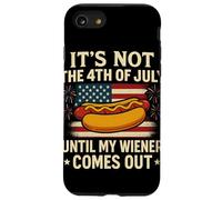 Weiner Jokes Patriotic USA Independence Day 4th of July Case for iPhone SE (2020) / 7/8
