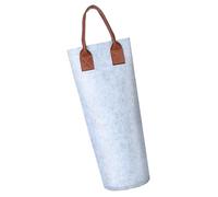 Weinet Bag Multifunctional Single Wine Pocket | Practical Design Reusable Wine Carrying Bag | Red Felt Weinbag Gift Bags Bottles for Party, Travel, Picnic, silver, Please refer to the description