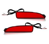 WEINUANXIN Car Turn Signal Lights For 1st Gen For Mazda 3 2004-2008 Car Marker Light Sidemarker Reflectors Turn Signal Side Mirror Indicator(Red Lens)