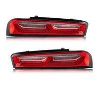 WEINUANXIN Car Turn Signal Lights For Camaro 2016 2017 2018 Rear Fog Lamp Turn Signal Reverse Brake Car Tail Lights Assembly Rear Light Assemblies(2pcs Red White)