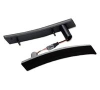 WEINUANXIN Car Turn Signal Lights For M&ini For Cooper 1st Gen R50 R52 R53 2002-2008 Lamp Panel Lamp Turn Signal Light Side Mirror Indicator(Smoked Lens Red)