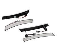 WEINUANXIN Car Turn Signal Lights For M&ini For Cooper 1st Gen R50 R52 R53 2002-2008 Lamp Panel Lamp Turn Signal Light Side Mirror Indicator(Clear Rear Front)