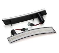 WEINUANXIN Car Turn Signal Lights For M&ini For Cooper 1st Gen R50 R52 R53 2002-2008 Lamp Panel Lamp Turn Signal Light Side Mirror Indicator(Clear Lens Red)