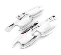 WEINUANXIN Exterior Door Handle Cover for Haval H6 3rd Gen 2021 2022 2023 GT DHT-PHEV Car Accessories Exterior Door Handle Bowl Trim Cover Frame(Chrome B)