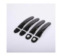 WEINUANXIN Exterior Door Handle Cover for SEAT for Ibiza 6J Mk4 6L Mk3 FR for Cupra 2004-2016 Gloss Black Chrome Car Door Handle Covers Styling Accessories Stickers(Style2)