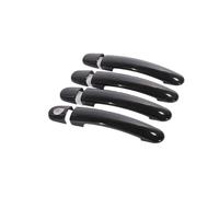 WEINUANXIN Exterior Door Handle Cover for SEAT for Ibiza 6J Mk4 6L Mk3 FR for Cupra 2004-2016 Gloss Black Chrome Car Door Handle Covers Styling Accessories Stickers(Style1)