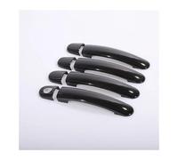 WEINUANXIN Exterior Door Handle Cover for SEAT for Ibiza 6J Mk4 6L Mk3 FR for Cupra 2004-2016 Gloss Black Chrome Car Door Handle Covers Styling Accessories Stickers(Style1)