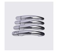 WEINUANXIN Exterior Door Handle Cover for SEAT for Ibiza 6J Mk4 6L Mk3 FR for Cupra 2004-2016 Gloss Black Chrome Car Door Handle Covers Styling Accessories Stickers(Style3)