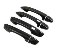 WEINUANXIN Exterior Door Handle Cover for T&iguan MK2 2017-2021 Carbon Fiber Chrome Car Side Door Handle Cover Trim Sticker Styling Accessories(Carbon 1)