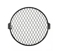 WEINUANXIN Head Light Guard 7 Inch Motorcycle Universal Vintage Headlight Protector Retro Grill Light Lamp Cover Motorcycle Modified Metal Mesh Lampshade(2)
