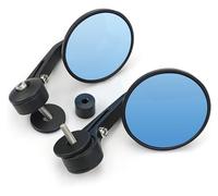 WEINUANXIN Motorcycle Wing Mirrors For H&usqvarna For Svartpilen 401 250 701 2013-2022 Motorcycle Round Rearview Handlebar Bar End Rear View Side Mirrors