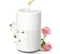 Weiongppy Portable Air Purifier with H13 HEPA Filter and Fragrance Sponge, Quiet Small Air Cleaner, Silent Smoke Remover for Bedroom, Home, Office, Smoke, Allergies, Dust, Odor, Pet Dander