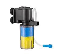 Weipro Internal Fish Tank Filter, 2-Stage Biochemical Sponge Filtration, 5W Preset Water Flow Submersible Aquarium Filter Pump for 30l ~ 60l Freshwater Saltwater, TH-280(330L/H)